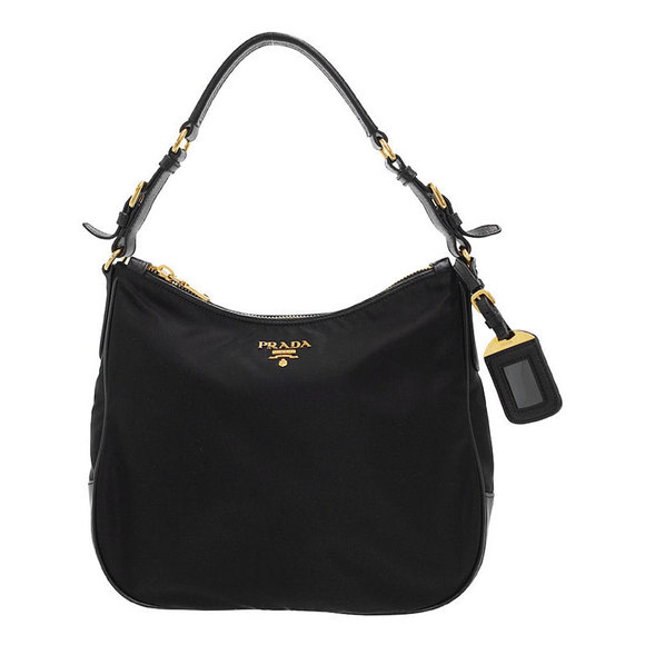Prada Semi-Shoulder Bag Black - Picture 1 of 8